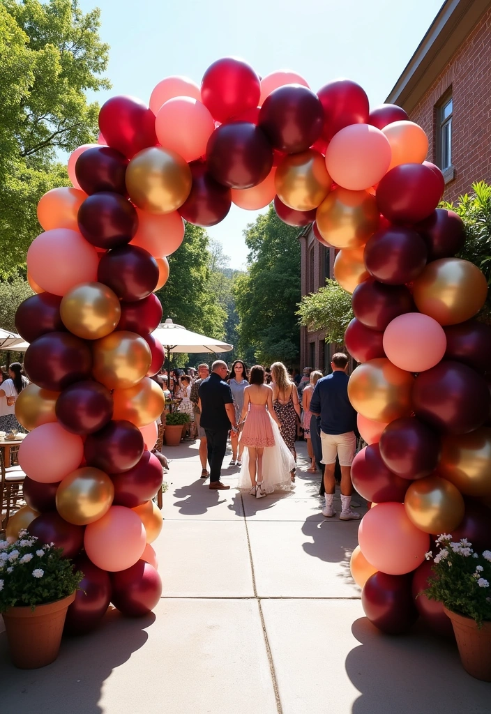 15 Stunning Wedding Decor Ideas That Look Expensive But Aren't! - 7. Colorful Balloon Installations