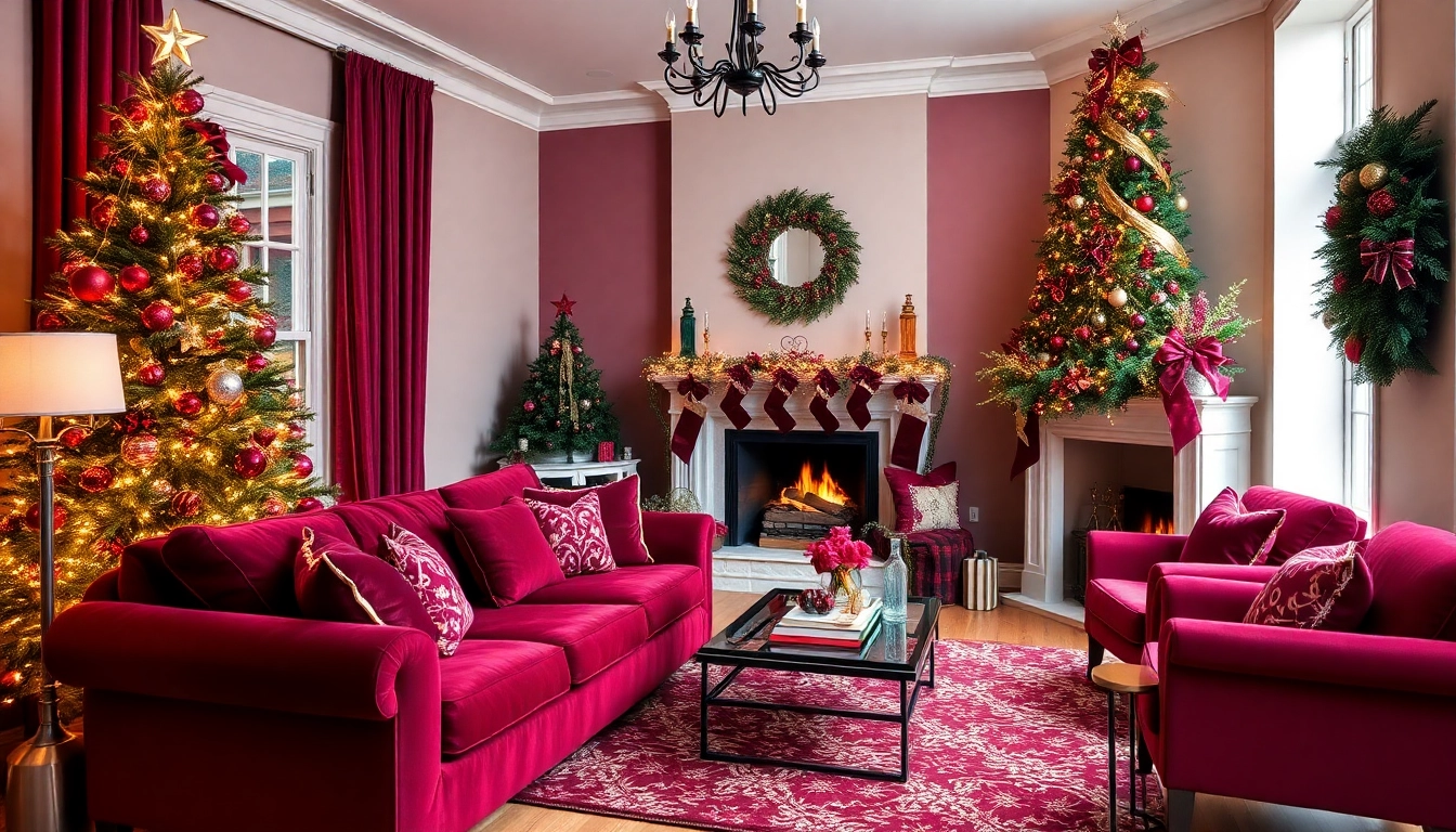 21 Creative Burgundy Christmas Inspiration Ideas That Will Leave Your Guests in Awe!