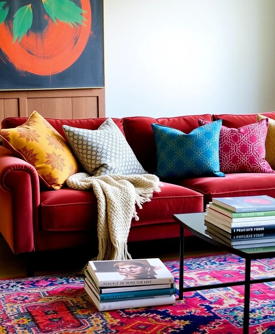 15 Apartment Styling Hacks for a Modern Eclectic Vibe (You Won't Believe #8!) - 2. Embrace Layering Textiles