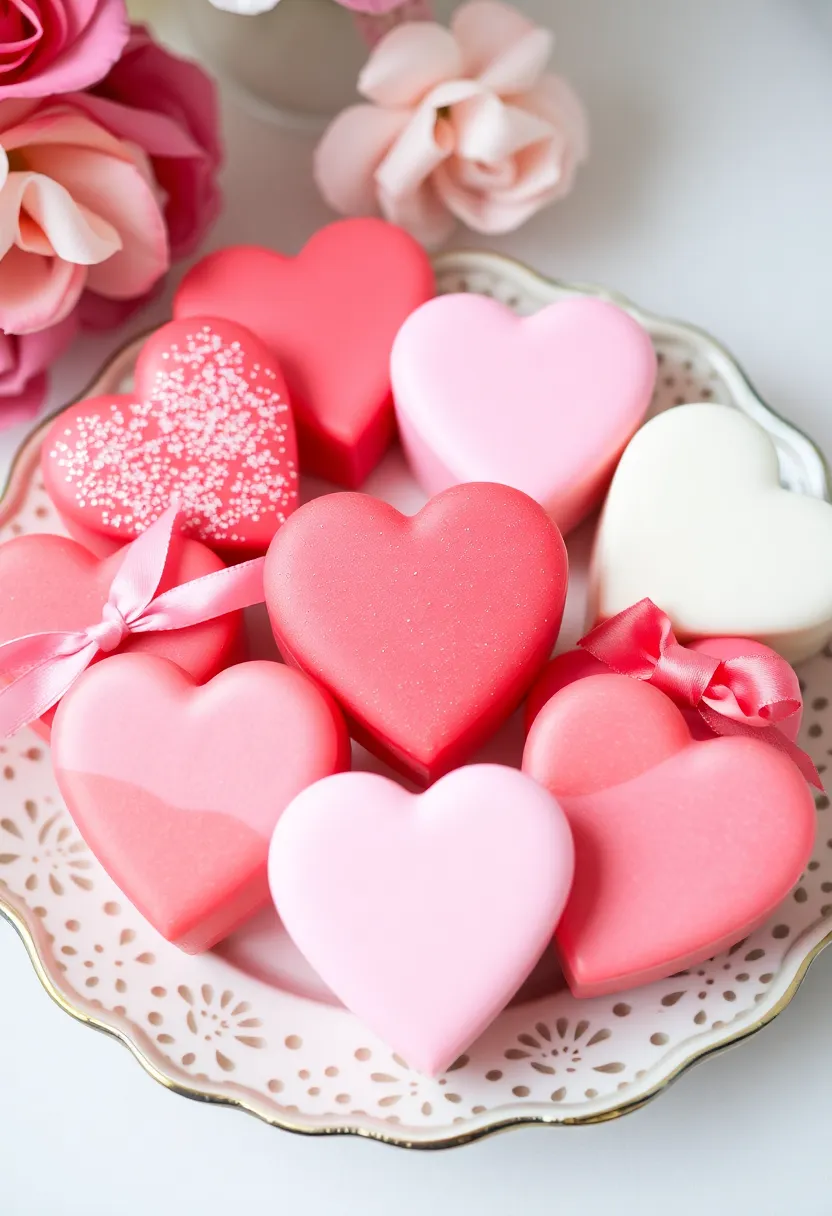 10 Fun Valentine's Day Decorations Crafts for the Whole Family (Get Ready for #4!) - 8. DIY Heart-Shaped Soap