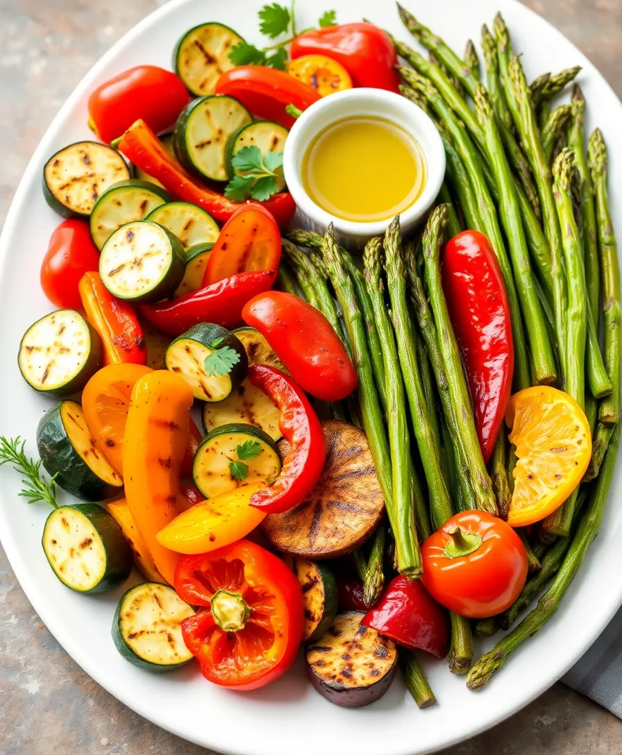 13 Homemade Delicacy Foods That Will Make You Feel Like a Master Chef! (Try #5 Tonight!) - 11. Grilled Vegetable Platter