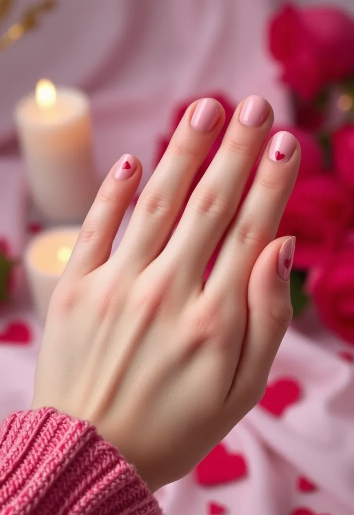 18 DIY Valentine's Nails You Can Create at Home (Even Beginners Will Love #9!) - 1. Classic Red Hearts