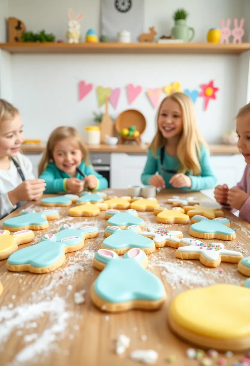 14 Fun Easter DIY Projects for Kids (They'll Be Talking About #7 All Year!) - 6. Easter-Themed Cookies