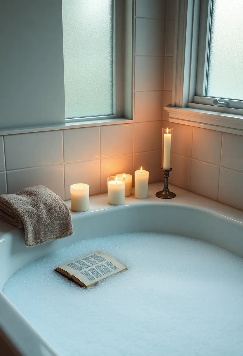 10 Self Care Night Routine Ideas That Will Transform Your Evenings! - 1. Candlelit Bath Bliss