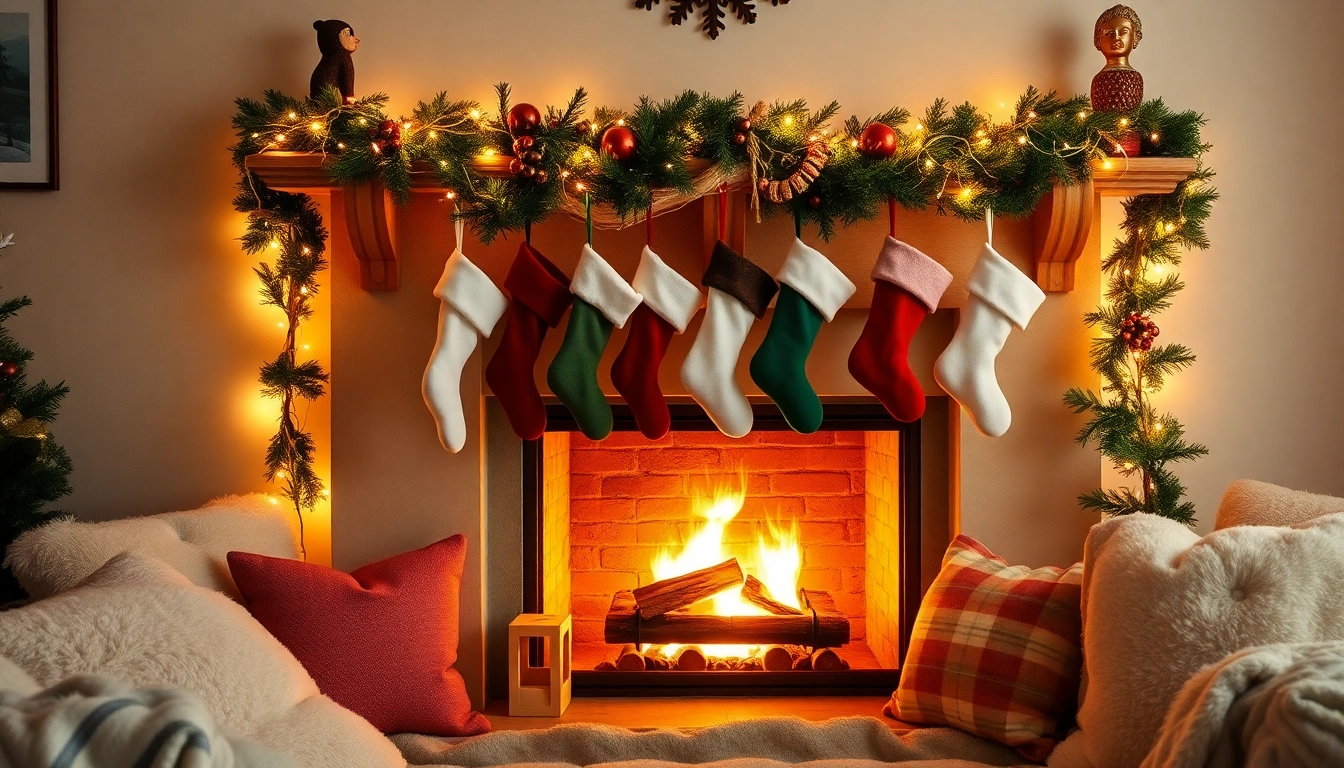 21 Stunning Fireplace Christmas Decorations That Will Make Your Home Feel Like a Winter Wonderland!