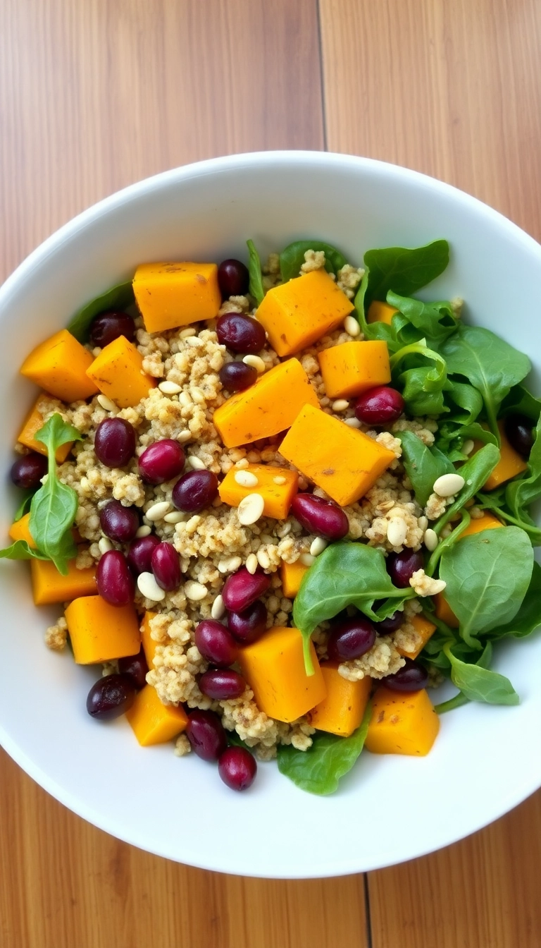 21 Healthy Winter Meals That’ll Warm Your Soul (And Your Kitchen!) - 2. Roasted Butternut Squash and Quinoa Salad