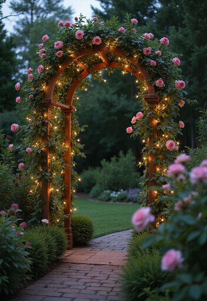 20 Stunning Outdoor Decor Ideas That'll Make Your Garden the Talk of the Town! - 16. Garden Trellises and Arches