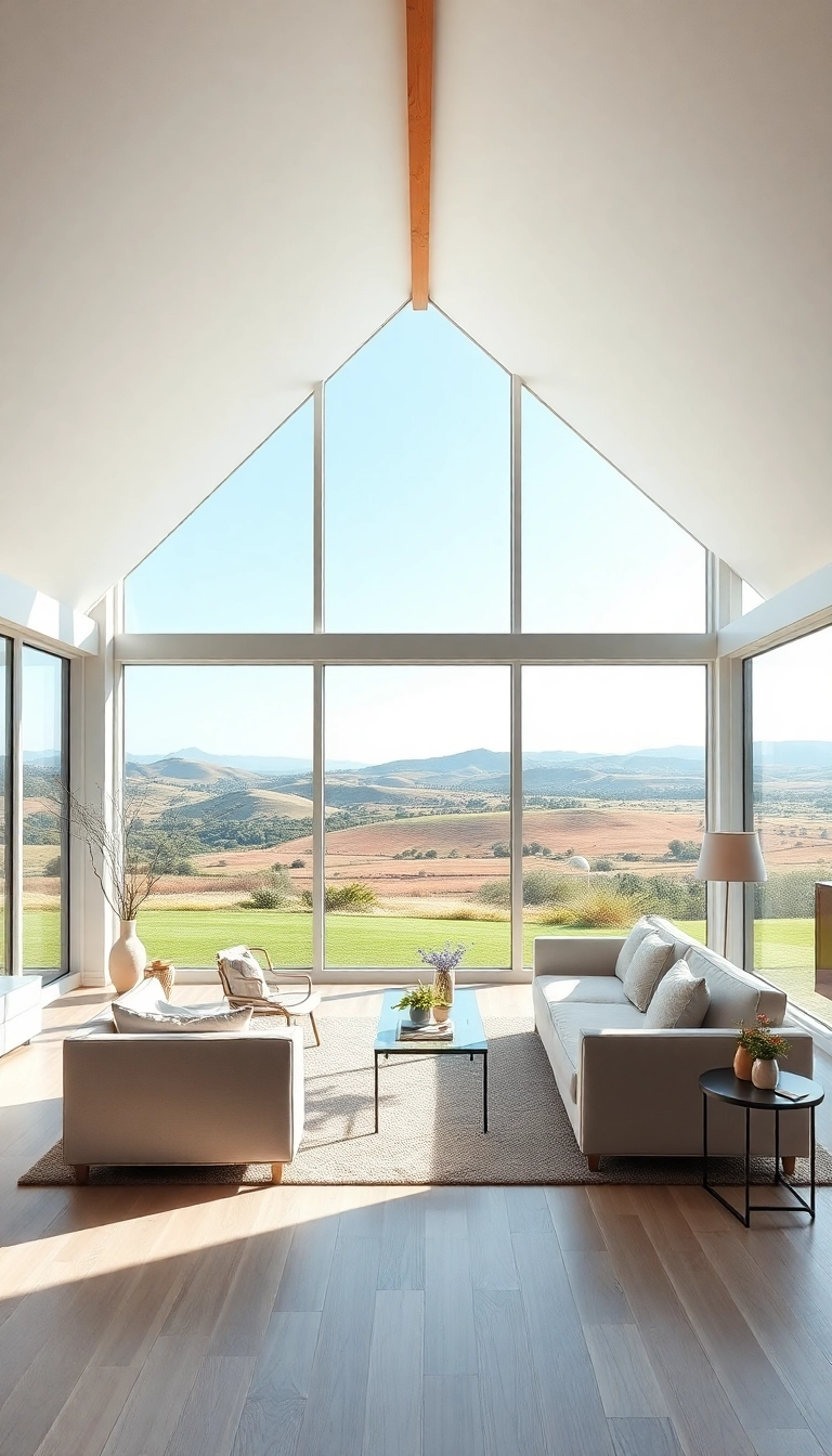 21 Modern Ranch Houses You’ll Love (Prepare to Be Inspired by #4!) - 6. Large Windows and Natural Light