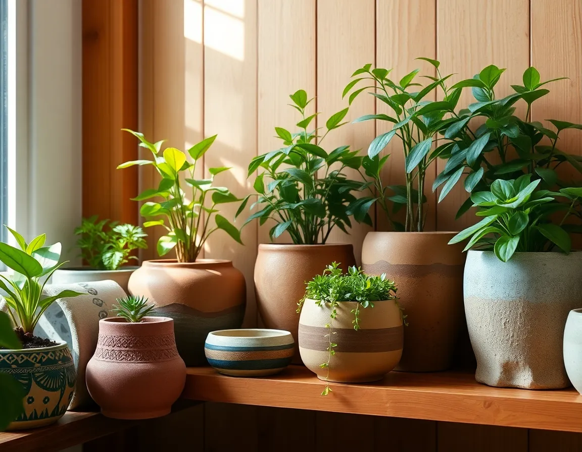 13 Functional Clay Projects You Didn’t Know Could Change Your Life (Check Out #2!) - 3. Stylish Clay Planters