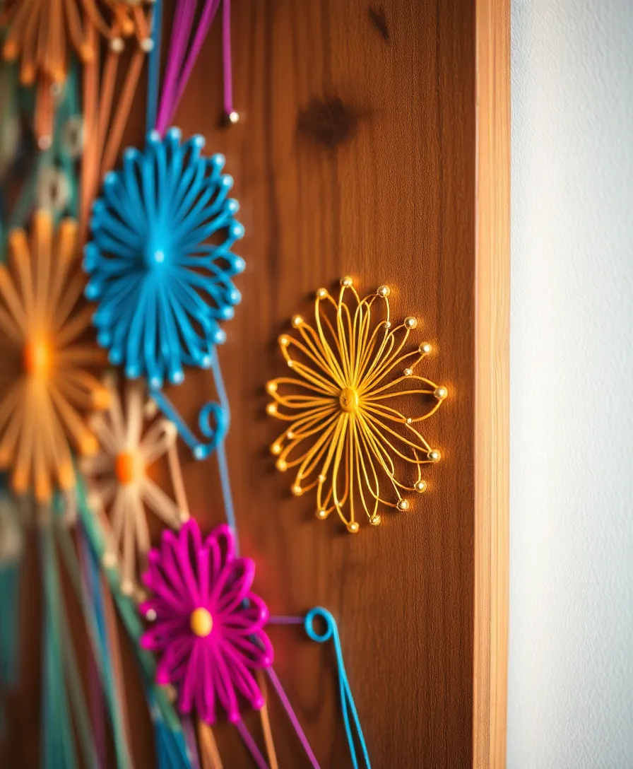 30 DIY Home Projects That'll Impress Your Friends (Even If You’re Not Crafty!) - 2. DIY String Art Wall Decor