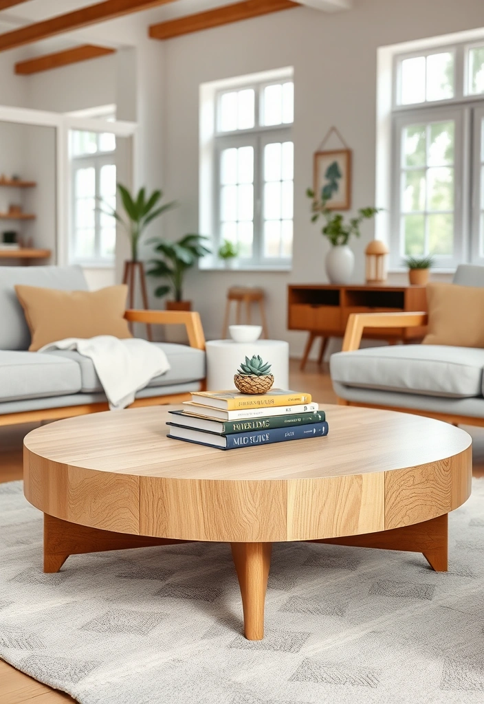 12 Stunning Mid-Century Modern Furniture Pieces That Will Transform Your Living Room! - 4. Retro Coffee Table