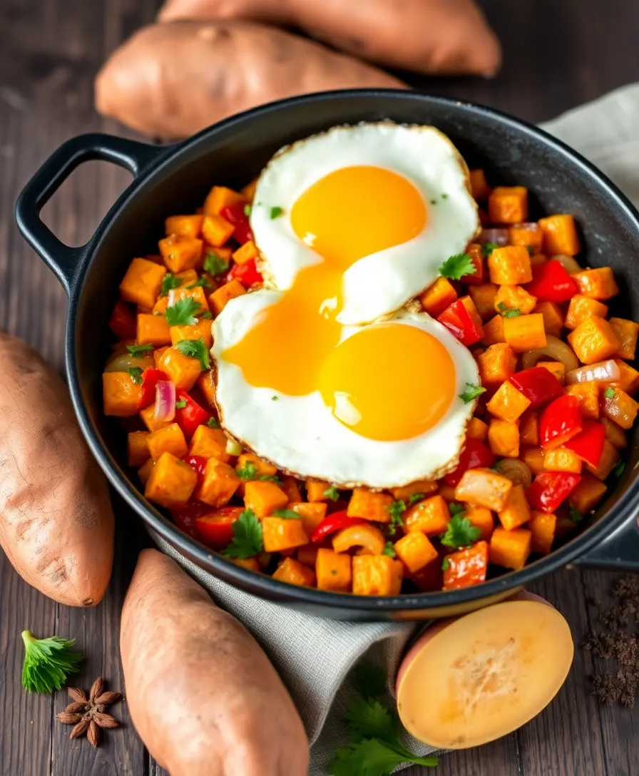 13 Healthy Breakfast Recipes That Will Kickstart Your Day (Especially #11!) - 7. Sweet Potato Hash