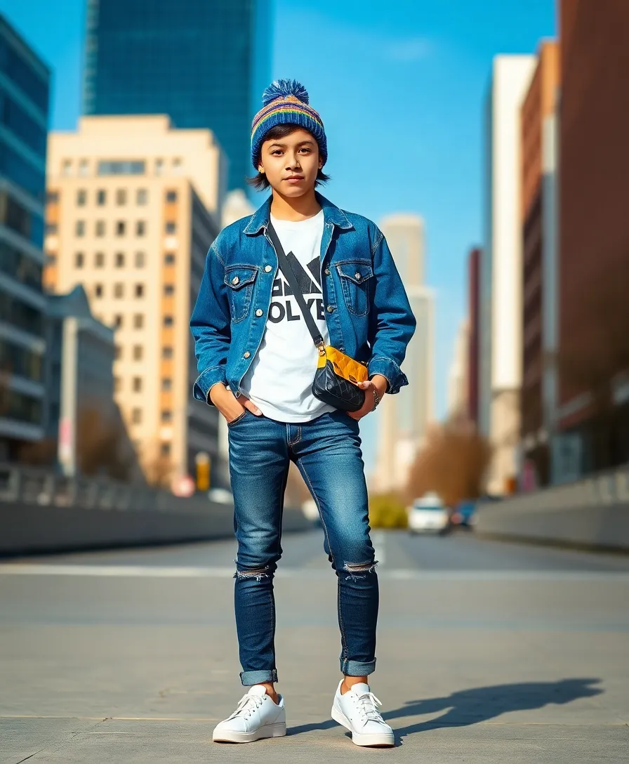 21 Trendy Casual Outfits for Teens That'll Make You the Style Icon of Your Squad! - 1. The Classic Denim Jacket Look