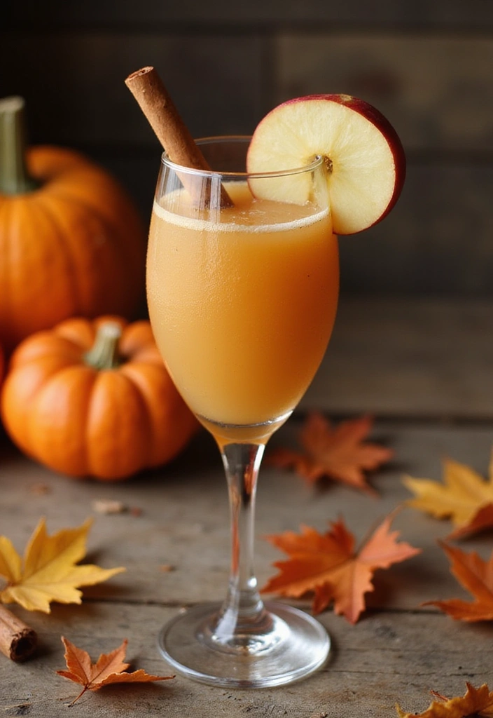18. Apple Cider Mimosa