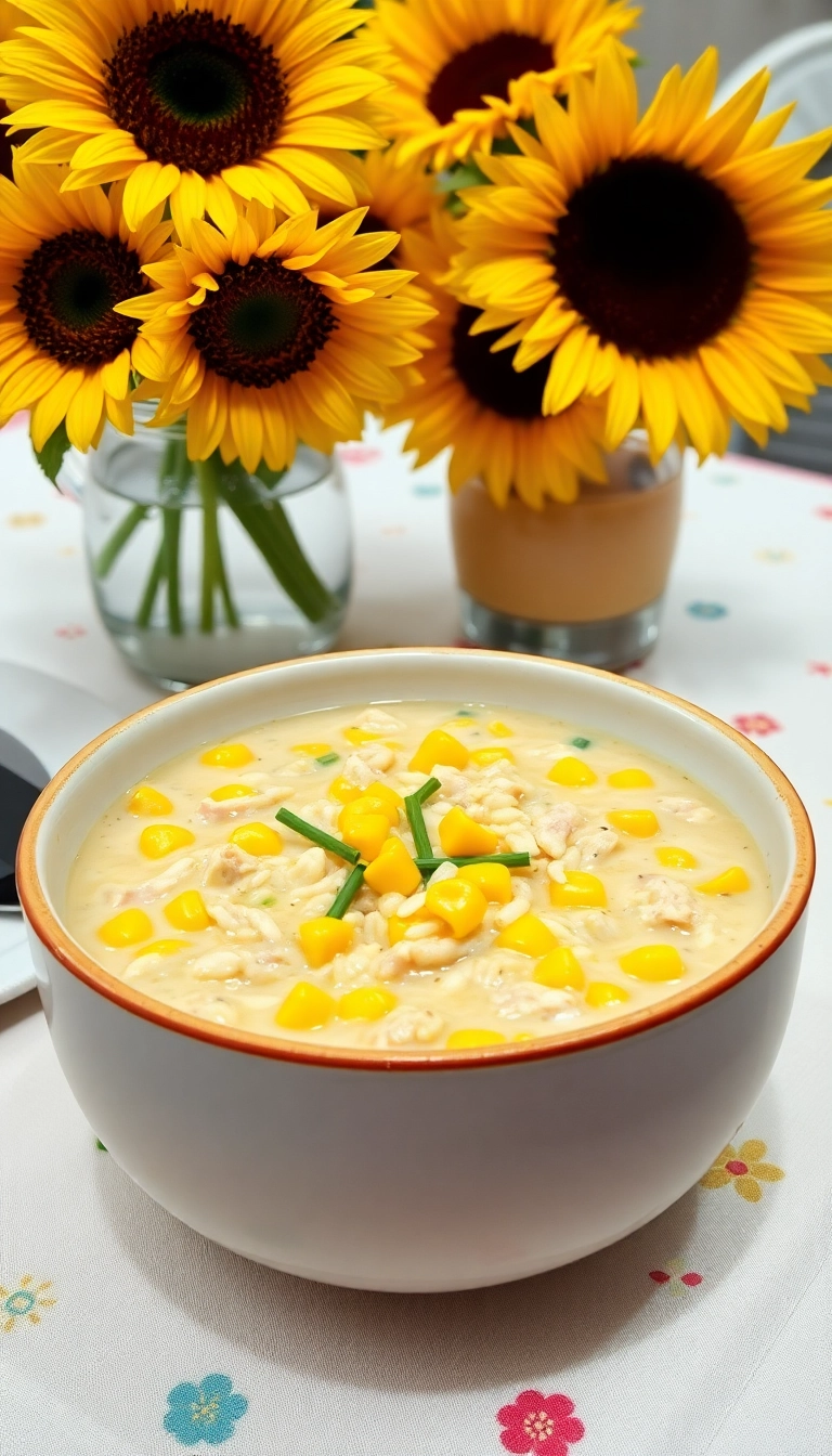 25 Chicken Wild Rice Soup Ideas That'll Warm Your Heart (You Won't Believe #10!) - 7. Chicken Wild Rice Soup with Corn