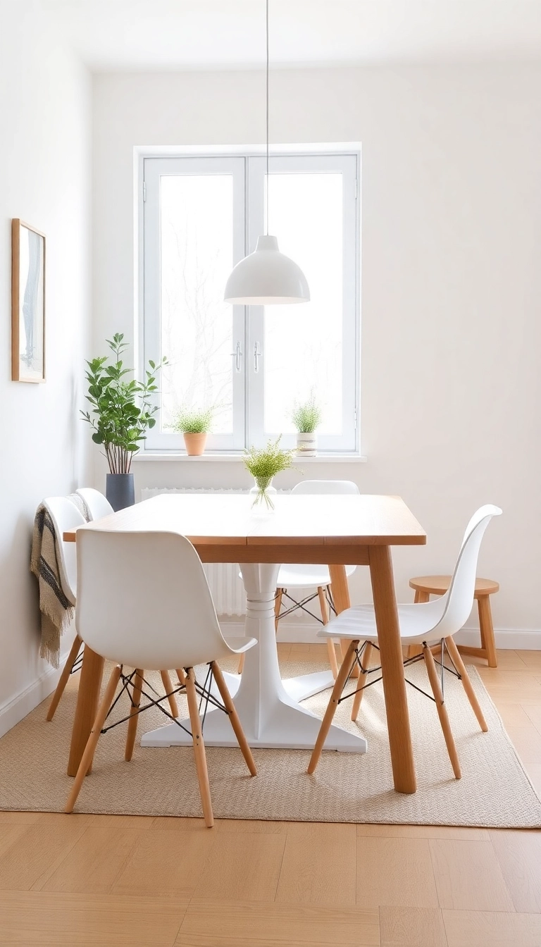 15 Stunning Corner Dining Table Ideas That'll Transform Your Space! - Scandinavian Simplicity