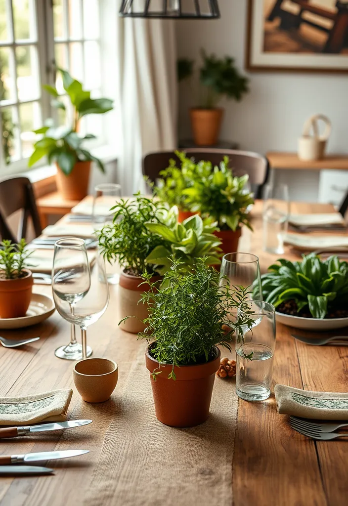 15 Eco-Friendly Decor Hacks That'll Make Your Home Look Amazing! - 10. Greenery Centerpieces