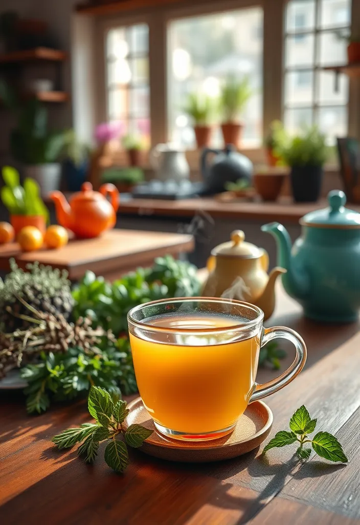 12 Stress Relief Techniques You Can Do in Under 5 Minutes (Tip #3 Will Surprise You!) - 10. Sipping Herbal Tea