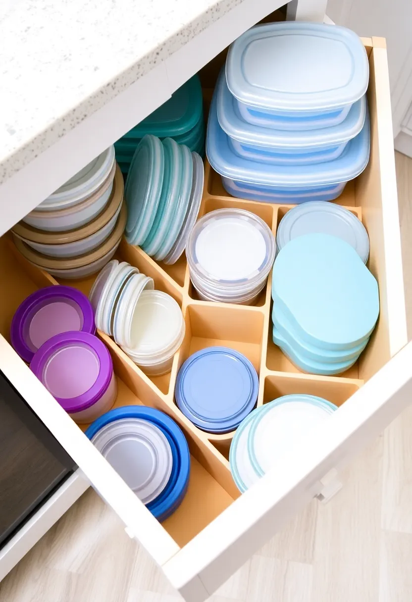 20 Kitchen Organization Hacks That'll Transform Your Space Instantly (You Won't Believe #15!) - 18. Use Tupperware Drawers