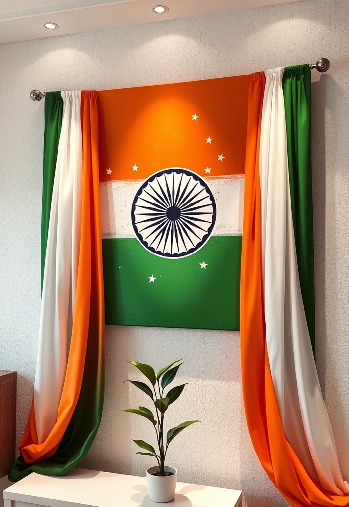 12 DIY Republic Day Decor Ideas That Are Easier Than You Think! - 2. DIY Wall Art