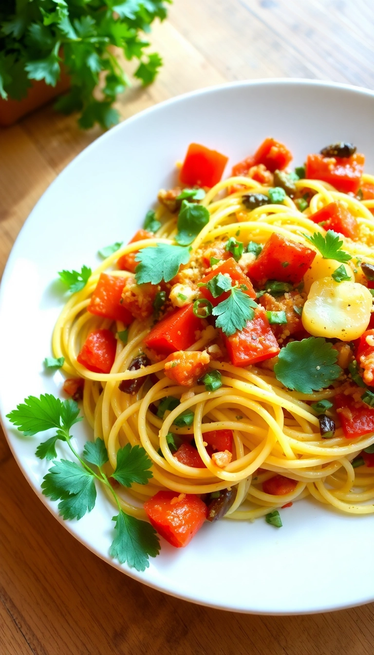 21 Healthy Winter Meals That’ll Warm Your Soul (And Your Kitchen!) - 17. Spaghetti Squash Primavera