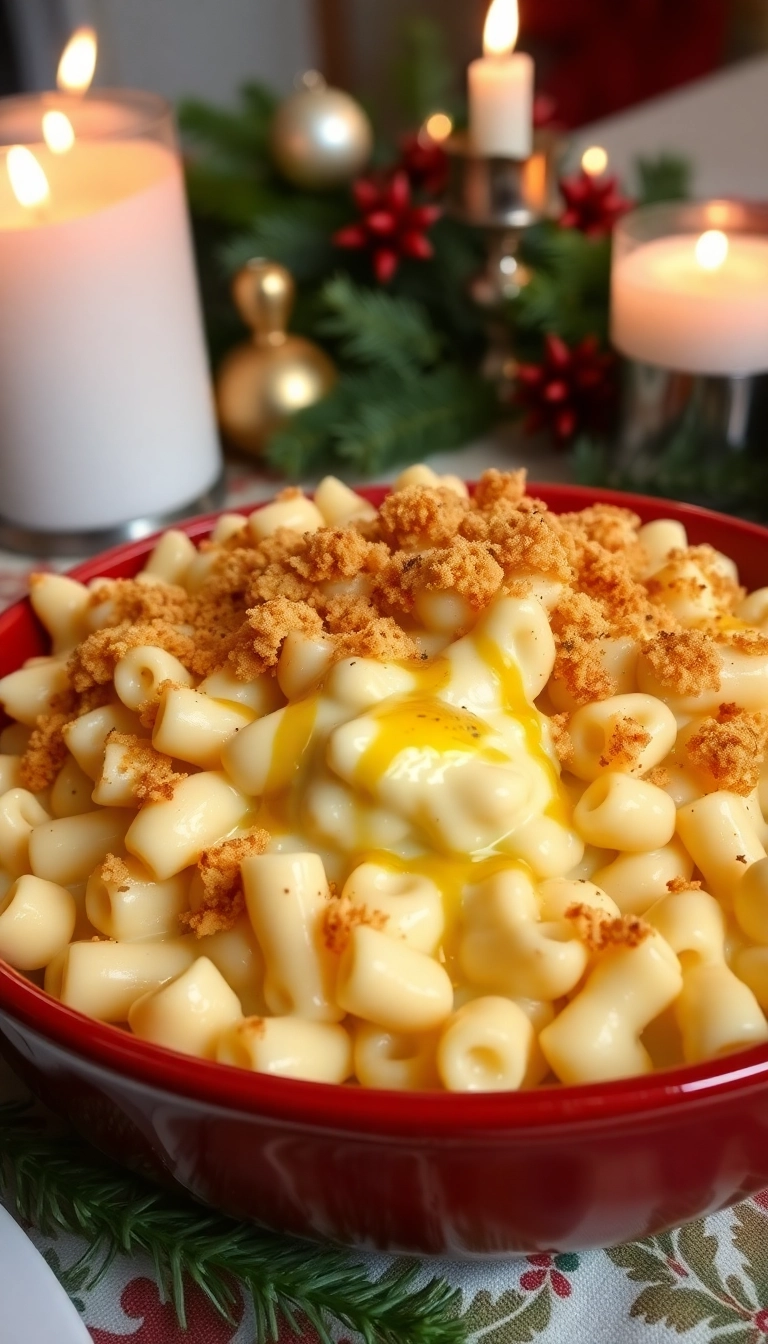 21 Christmas Pasta Recipe Ideas That'll Make Your Holiday Dinner Unforgettable! - 21. Truffle Mac and Cheese