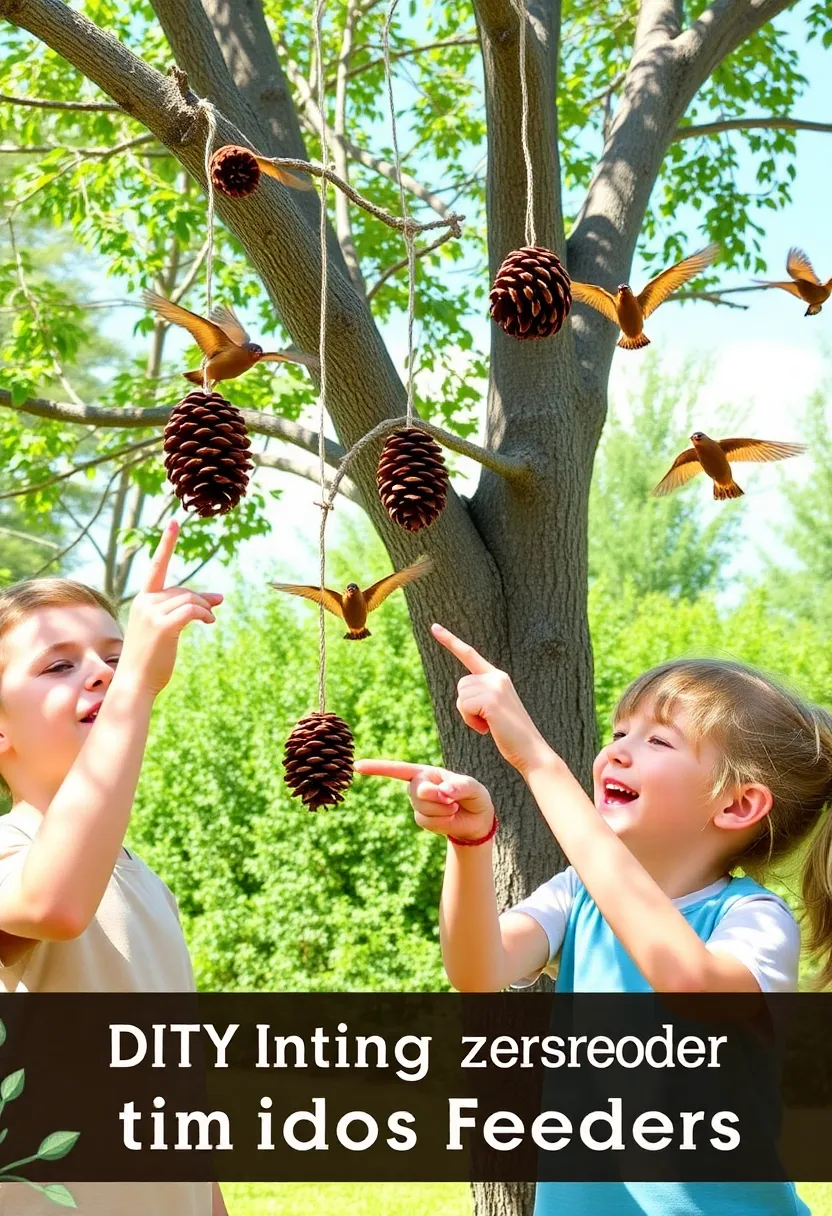 20 Fun Crafts for Kids That'll Keep Them Busy for Hours (You'll Love #15!) - 2. DIY Bird Feeders