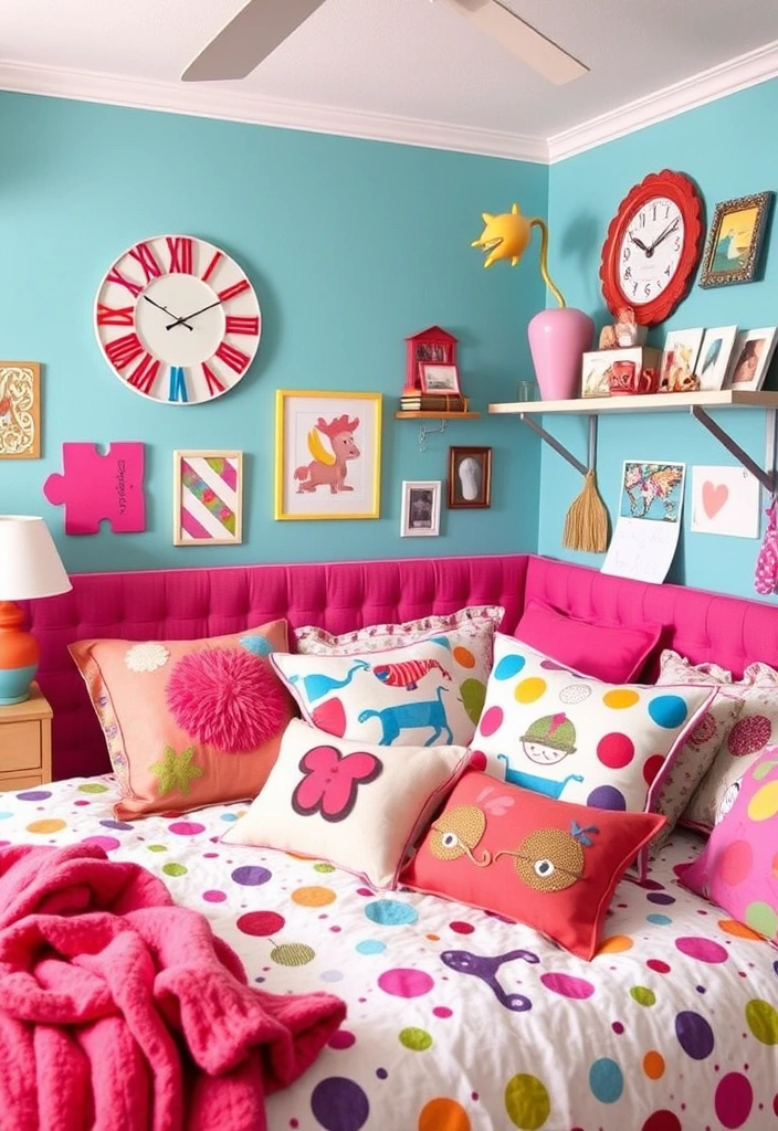 21 Stunning Bedroom Makeovers Under $100 (Wait Until You See #7!) - 14. Whimsical Accessories