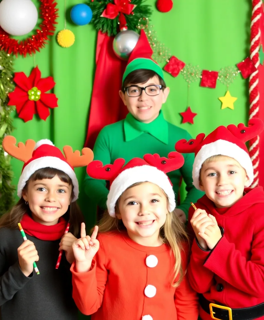 20 Elf on the Shelf Activities Your Kids Will Beg for Every December! - 19. Elf's Holiday Photo Booth