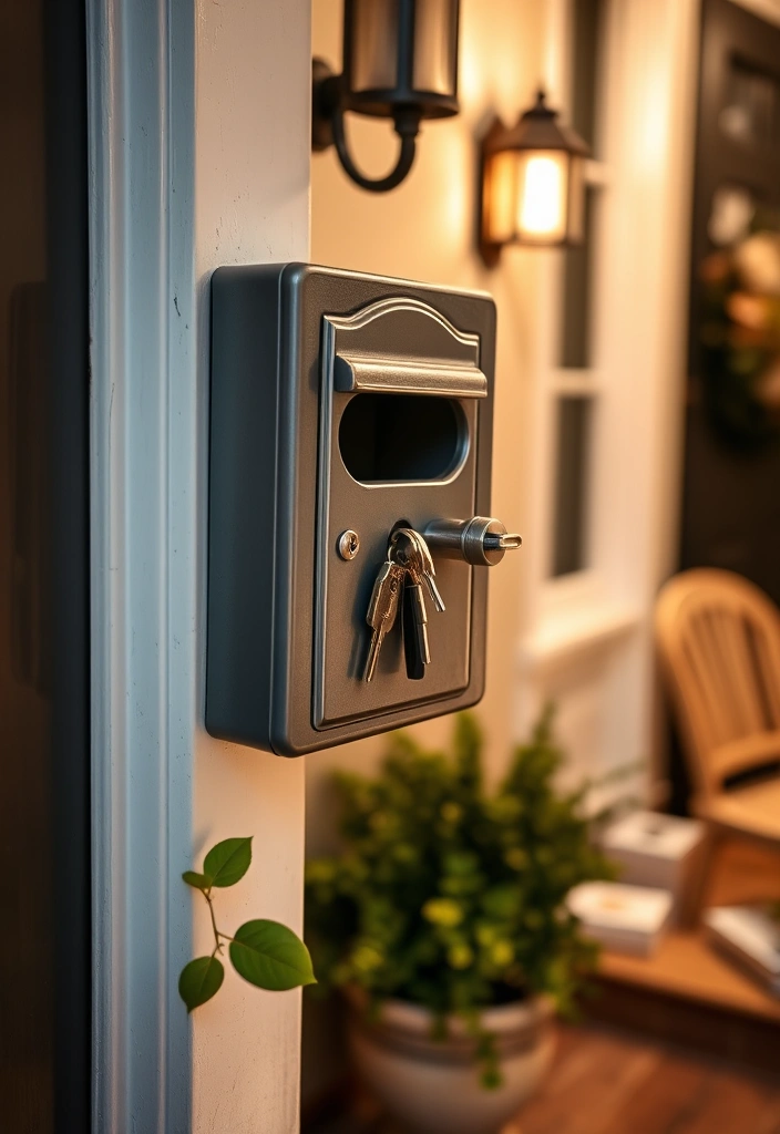 10 Home Security Tips That'll Make You Feel Safe (You Won't Believe #5!) - 9. Keep Spare Keys Secure