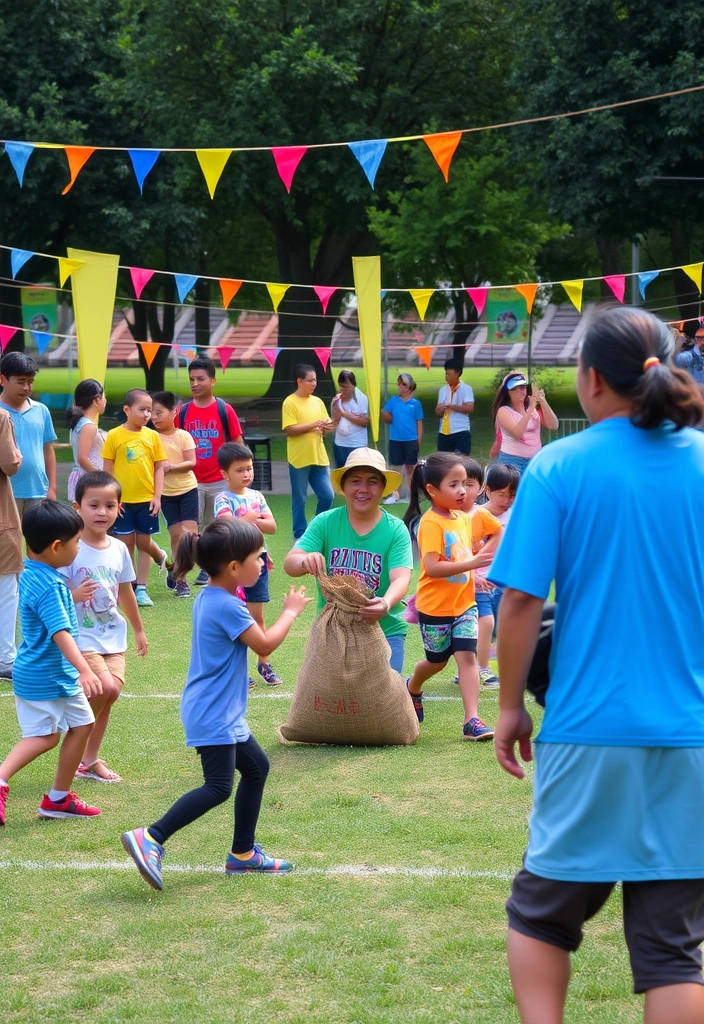 15 Family Workouts That Make Getting Fit a Blast (You’ll Love #7!) - 4. Family Sports Day