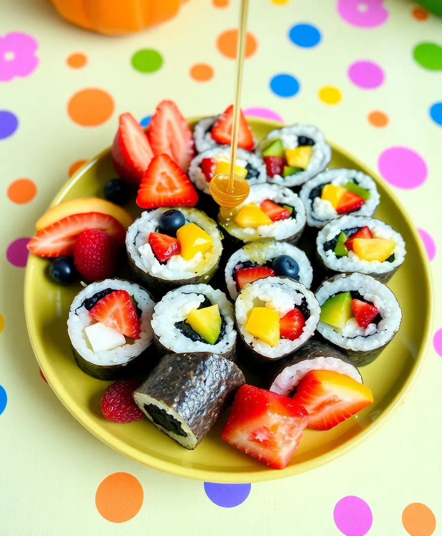 20 Breakfast Ideas That Will Change Your Morning Game (You Won’t Want to Skip #9!) - 16. Breakfast Sushi with Rice and Fruits