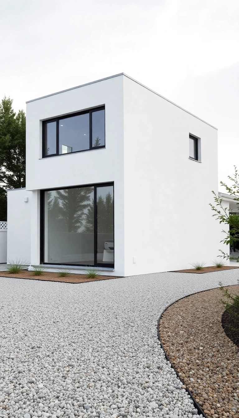 21 Stunning White Exterior Houses with Black Trim That Will Leave You Breathless! - Chic Minimalism