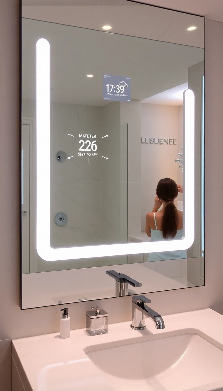 13 Smart Home Gadgets That'll Make You Feel Like You're Living in 2050 (#7 Is Mind-Blowing!) - 13. Smart Mirror