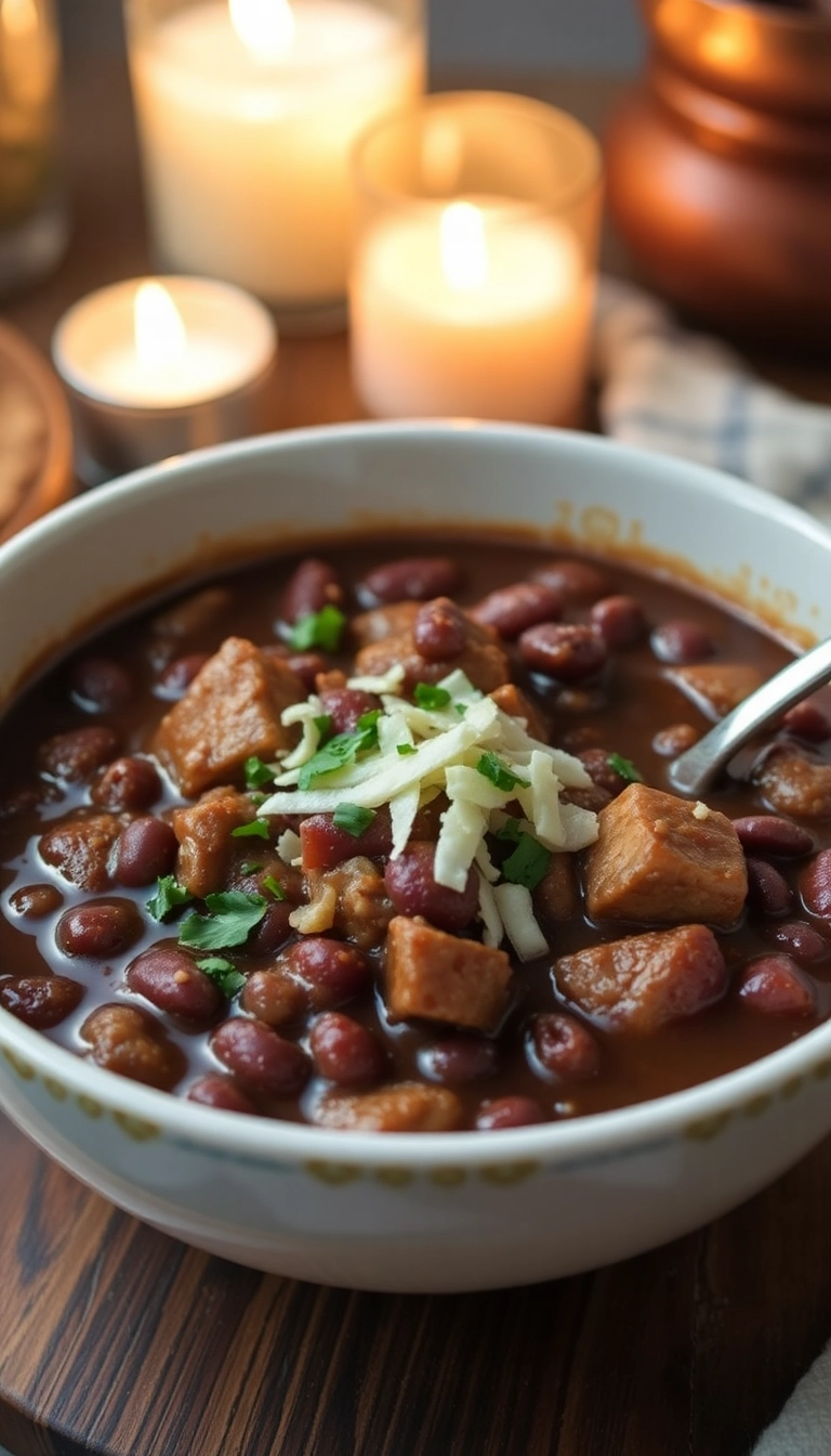 23 Chicken Chili Ideas That Will Spice Up Your Dinner Routine (You Won't Believe #12!) - 12. Chocolate Chicken Chili (You Won't Believe #12!)