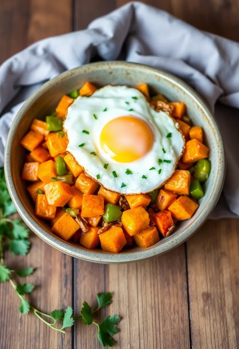 12 Healthy Breakfast Ideas That Are Surprisingly Delicious (Especially #8!) - 8. Sweet Potato Hash