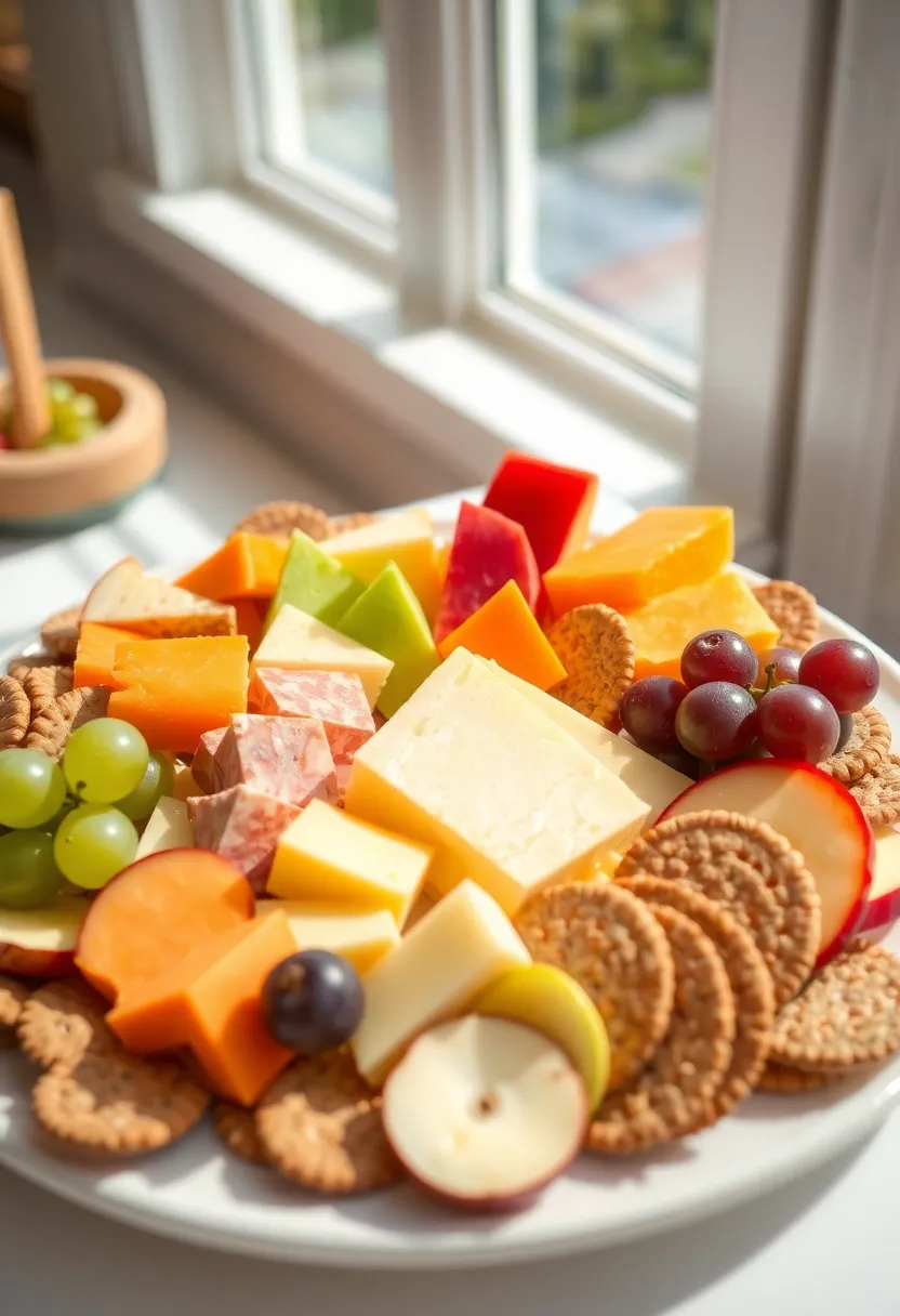 11 Fun and Nutritious Healthy Snacks for Kids (They'll Love #7!) - 5. Cheese and Whole-Grain Crackers