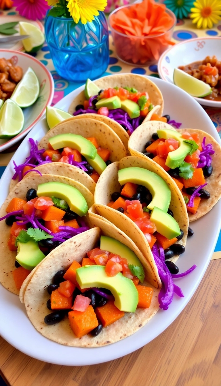 21 Healthy Winter Meals That’ll Warm Your Soul (And Your Kitchen!) - 5. Sweet Potato and Black Bean Tacos