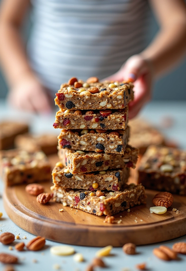 12 No-Bake 3-Ingredient Treats for Kids That Are an Absolute Must-Try! - 12. Trail Mix Bars