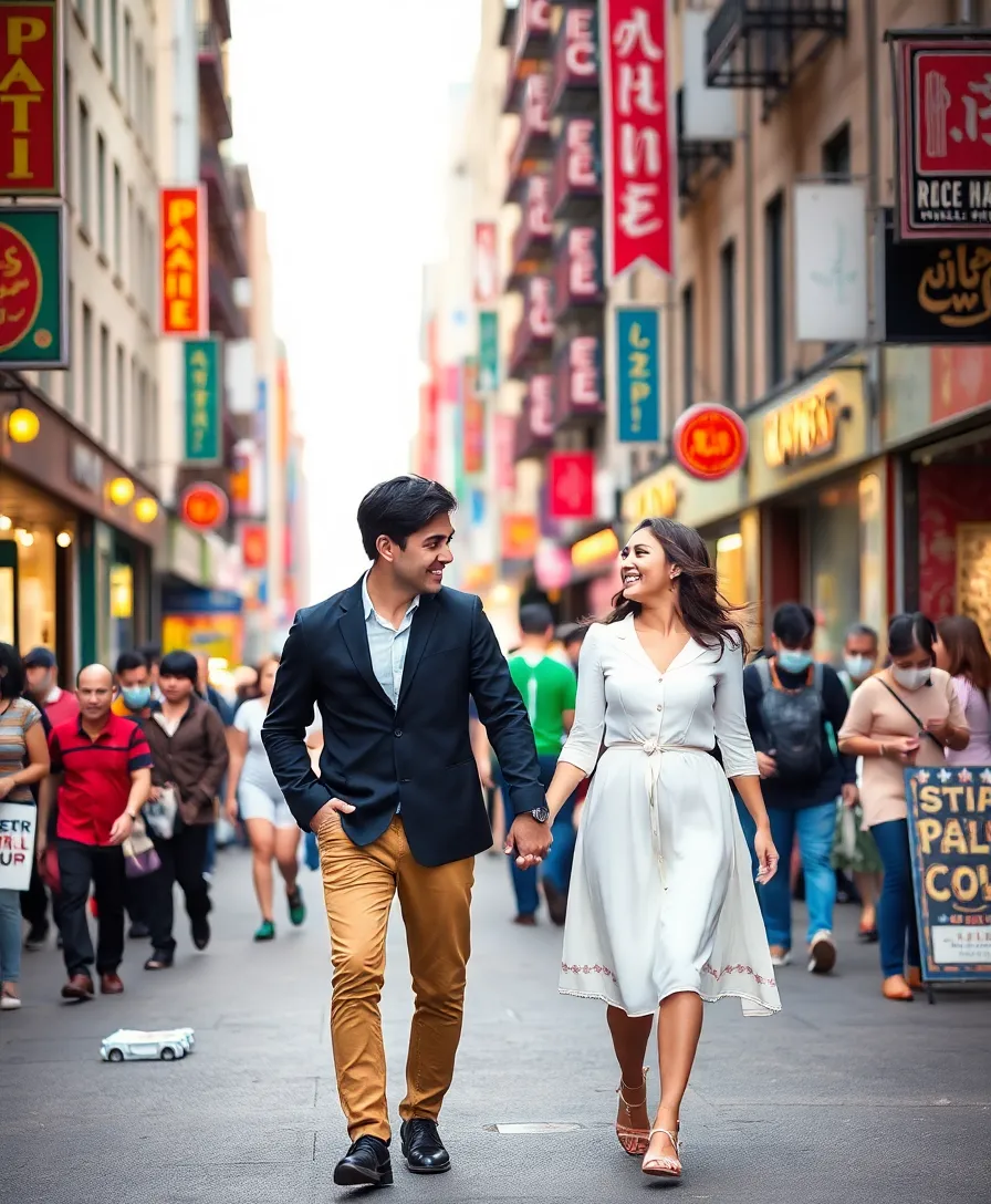 20 Unforgettable Valentine's Day Photo Shoot Ideas That Couples Will Adore (You’ll Love #12!) - 16. Love in the City