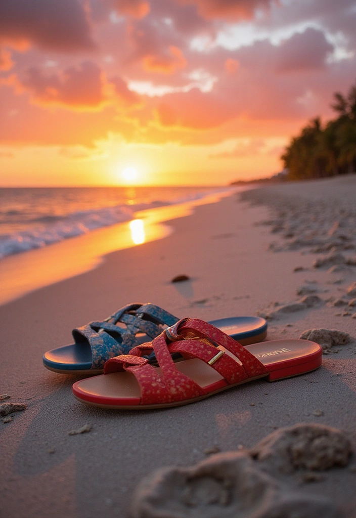 Discover What to Wear in Miami This August: 15 Outfits That Will Turn Heads! - 14. Comfortable Sandals
