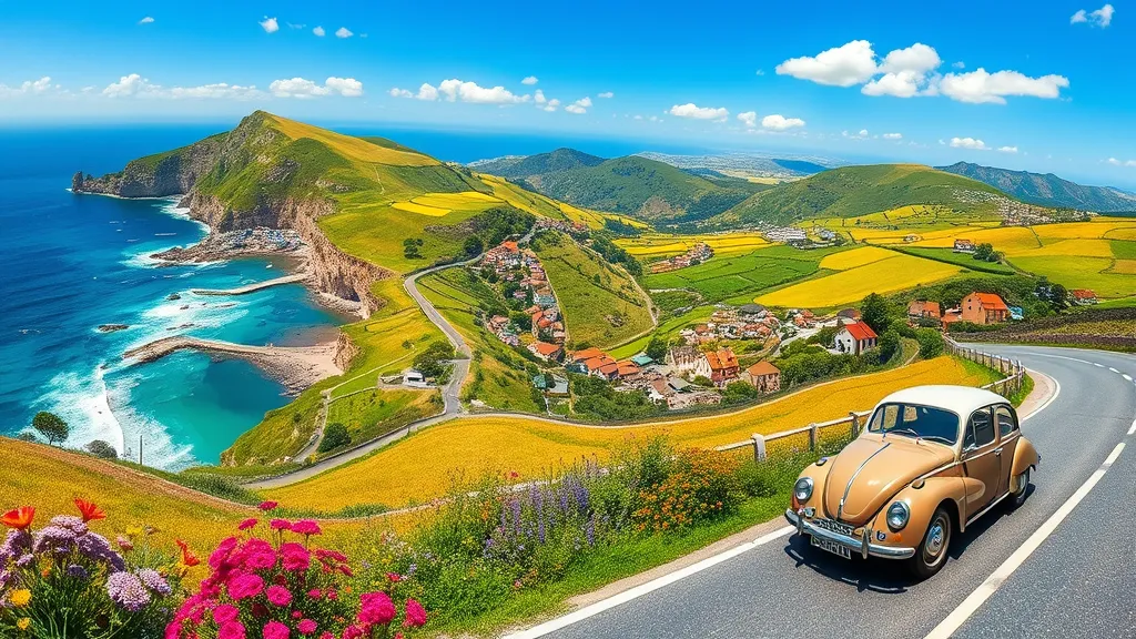 Hit the Road: 11 Scenic Routes for the Ultimate European Summer Aesthetic Road Trip!