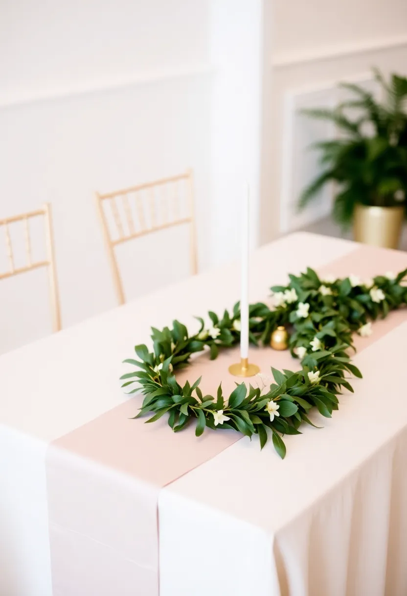 21 Stunning Green Wedding Theme Ideas That Will Make Your Heart Skip a Beat! - 5. Elegant Greenery Accents