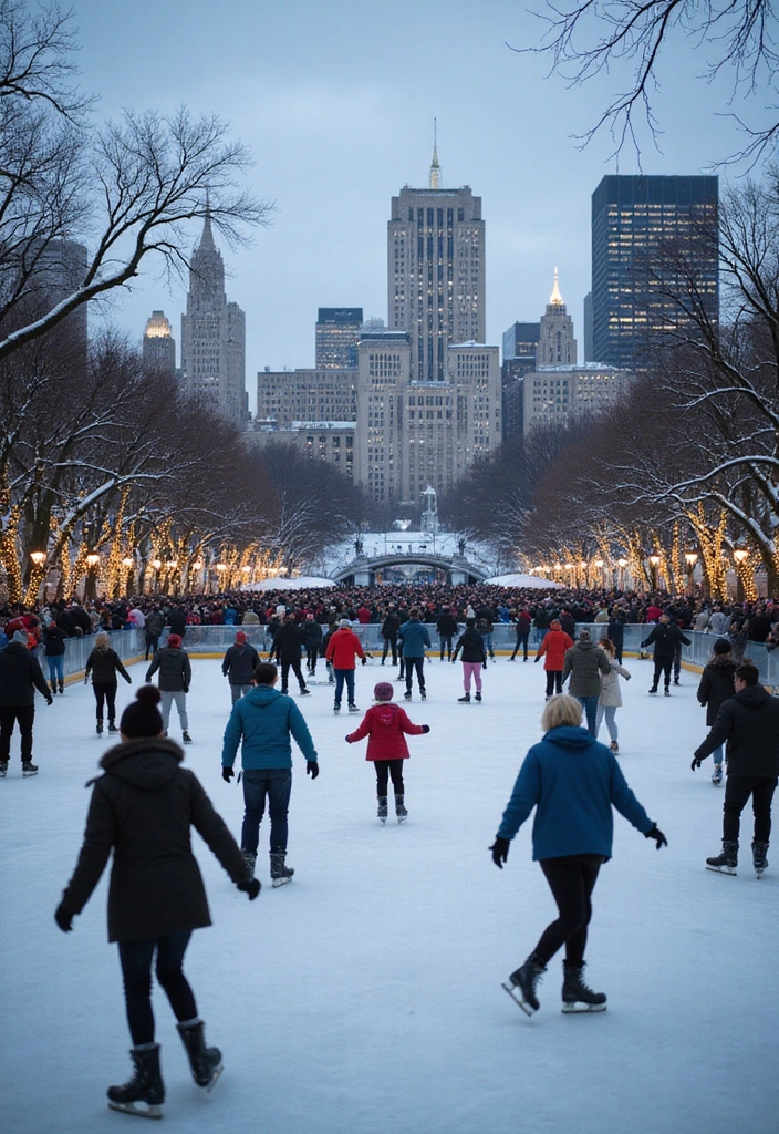 20 Ice-olated Adventures Trips to Inspire Your Next Journey (You'll Want to Book #11!) - 20. Ice Skating in Central Park, New York