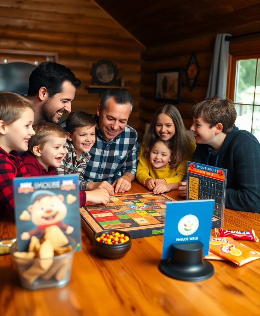 19 Fun Cabin Activities for Families That Will Bring You Closer Together (You’ll Love #13!) - 4. Family Game Tournament