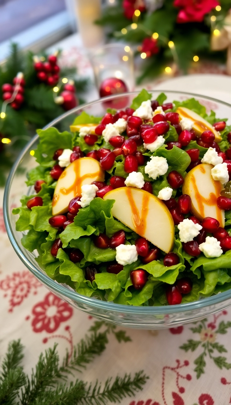 22 Christmas Dinner Ideas That'll Impress Your Guests (You Won't Believe #15!) - 8. Festive Pomegranate Salad