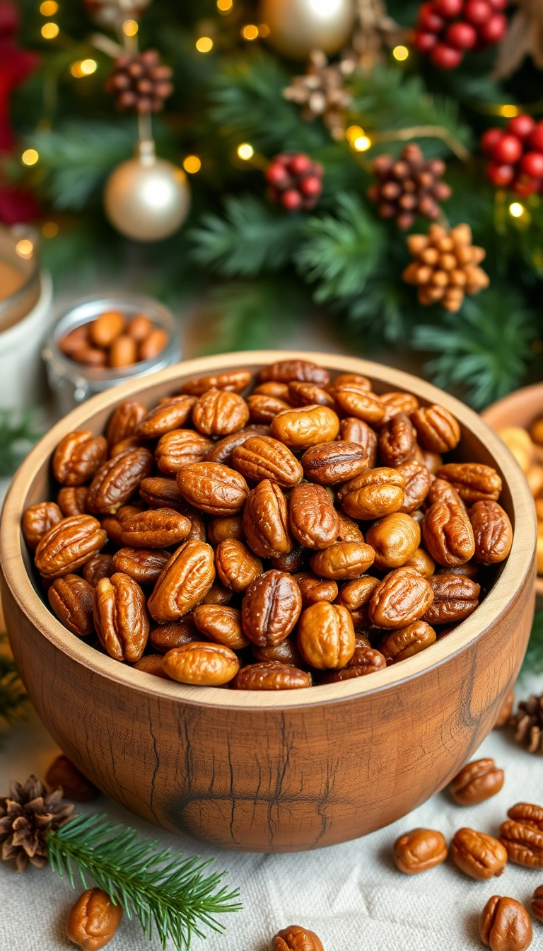 21 Christmas Party Food Ideas That Will Steal the Show (You Won't Believe #10!) - 19. Spiced Nuts