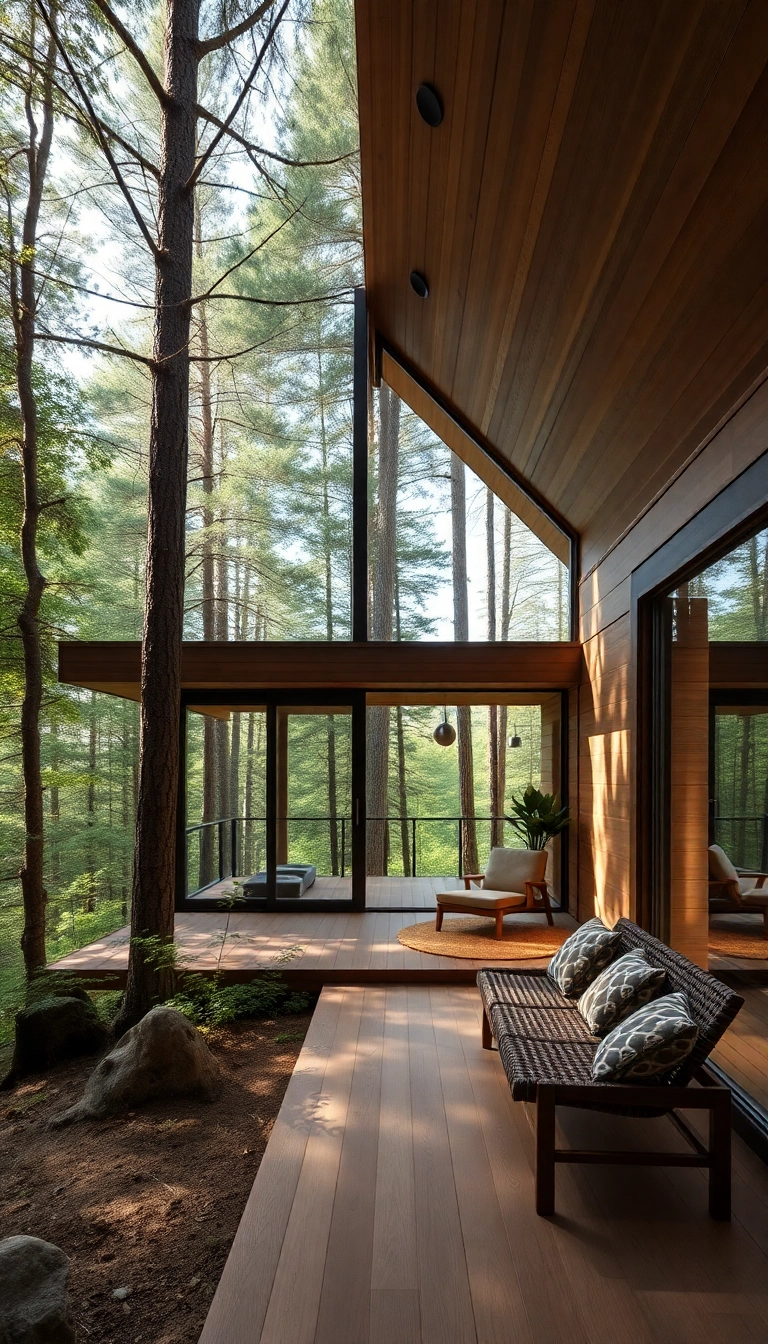 21 Charming Modern Cottage Houses That'll Make You Want One Right Now! - 12. The Forest Hideaway