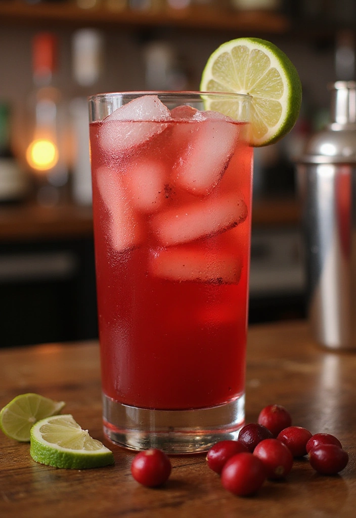 8. Vodka Cranberry