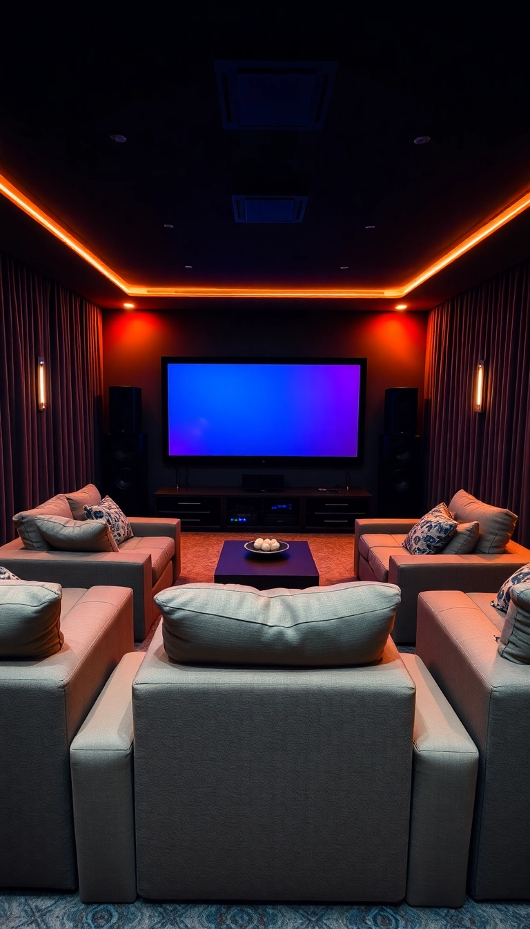 25 Dream House Rooms That Will Make You Swoon (You Won't Believe #14!) - 20. The Modern Media Room